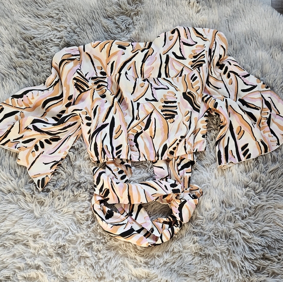 BA&SH printed Top NWT - Picture 10 of 13